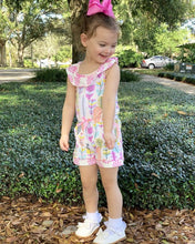 Load image into Gallery viewer, Girls Feather &amp; Polka Dot Romper
