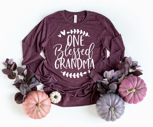 "One Blessed Grandma" Graphic Tee