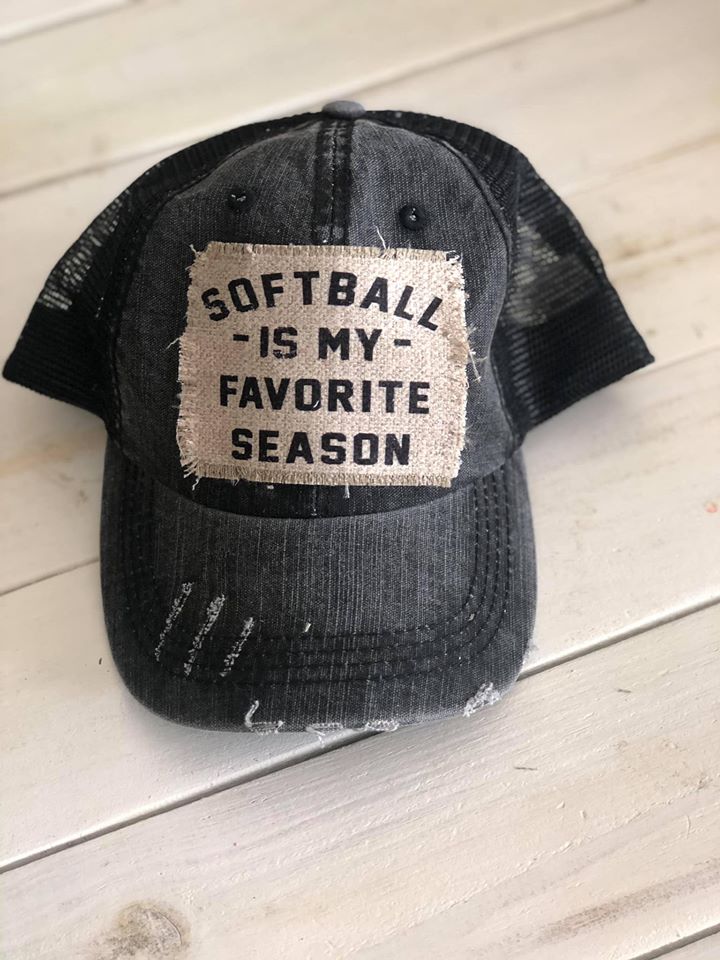 Softball is My Favorite Season Hat