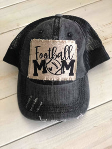 Football Hat: Mom