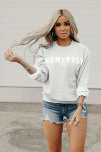 "Homebody" Gray Sweatshirt