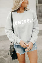 Load image into Gallery viewer, &quot;Homebody&quot; Gray Sweatshirt
