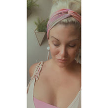 Load image into Gallery viewer, Peach Tie Dye Headband
