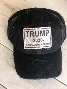 Black Trump hat