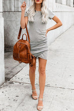 Load image into Gallery viewer, Back To Basics // Tshirt Dress // Gray
