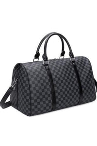 Black & Gray Petite Duffle