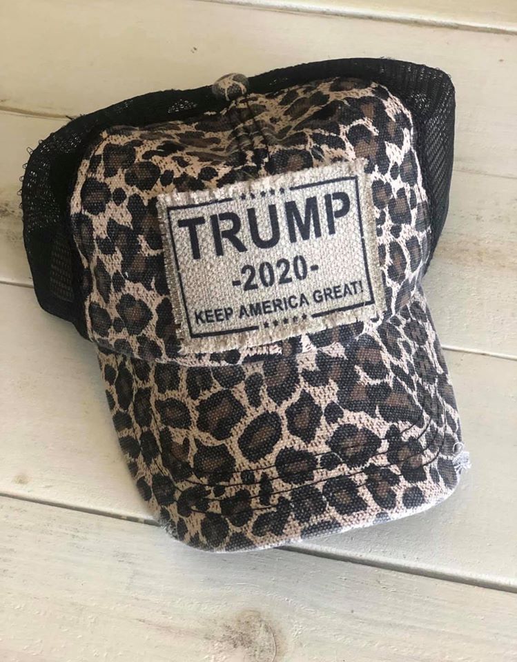 Leopard 2020 Trump Hat